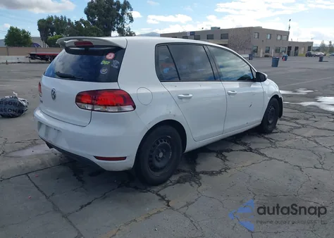 2013 Volkswagen Golf 2.5L 4-Door from USA, damaged, VIN WVWDB7AJ6DW129925